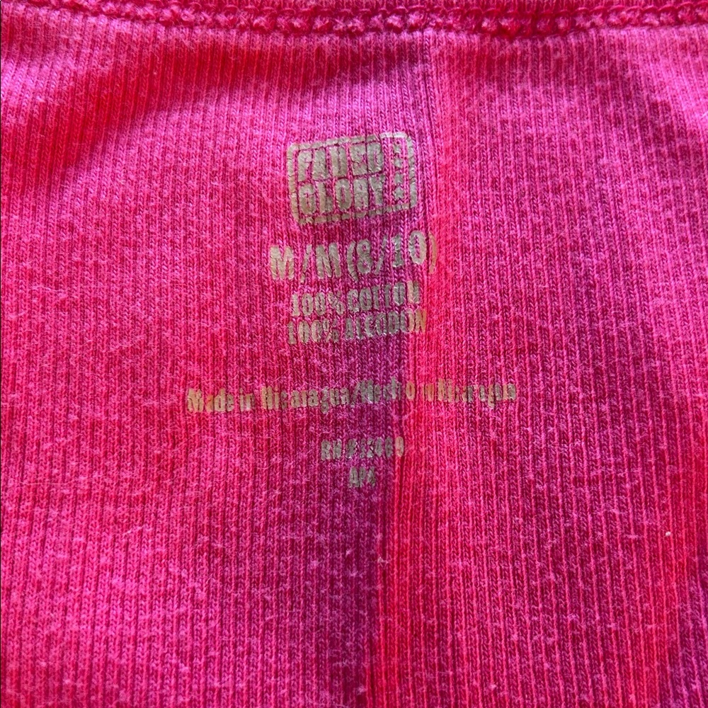Bright Pink Tank Top(wife beater) - Picture 2 of 4